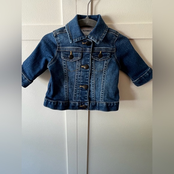 Old Navy Other - Old Navy Baby Girl Denim Jean Jacket Size 3-6 Months